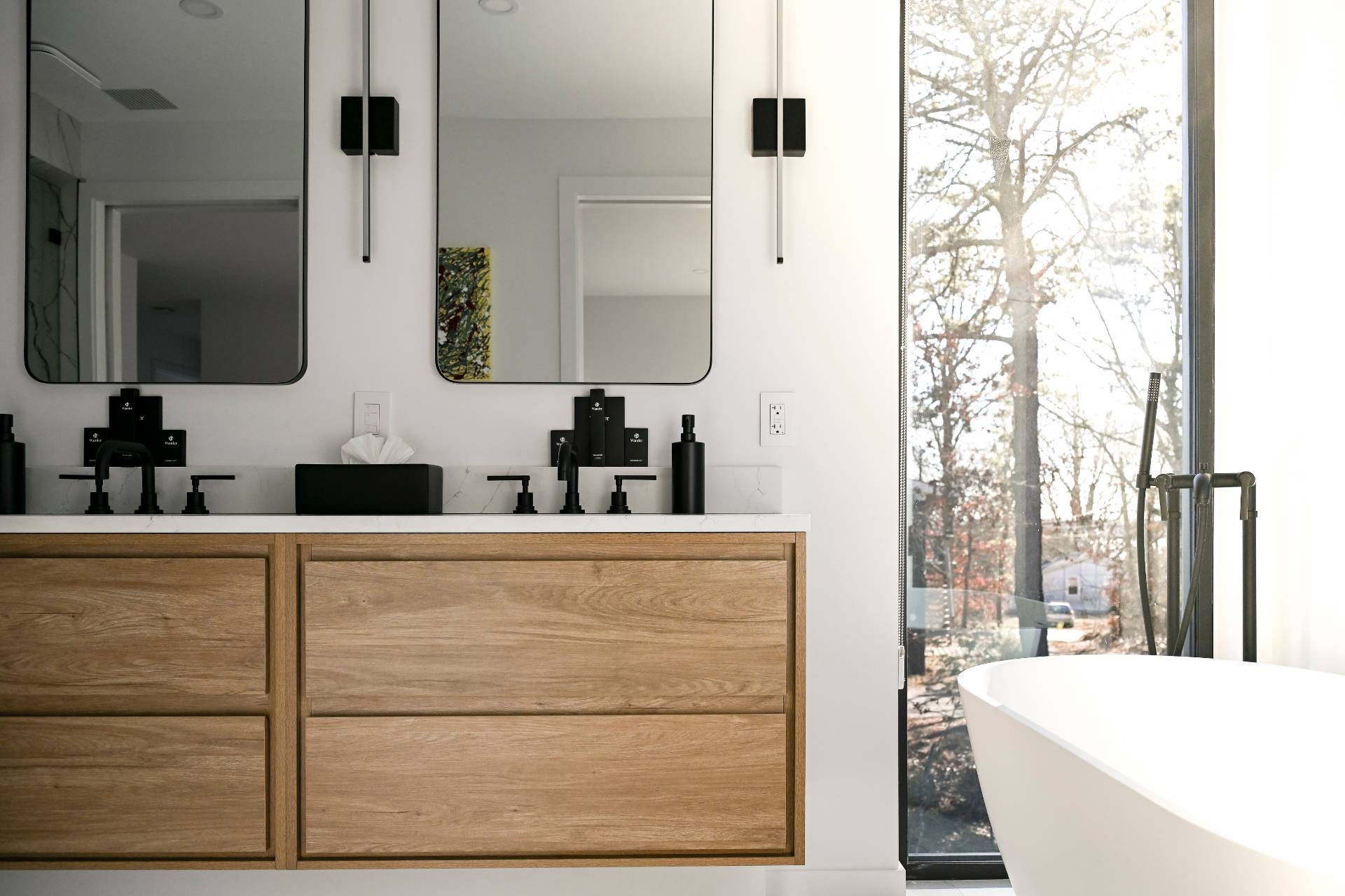 5 Ridge Lane Hampton Bays, NY 11946 - Photo 38 of 38 a bathroom with a bathtub and a sink