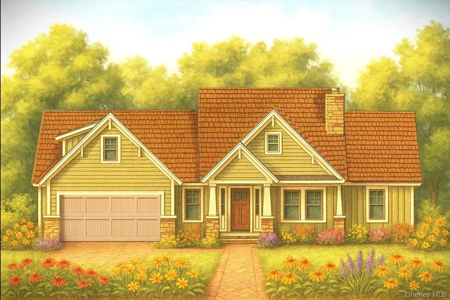 a view of a white house with large windows