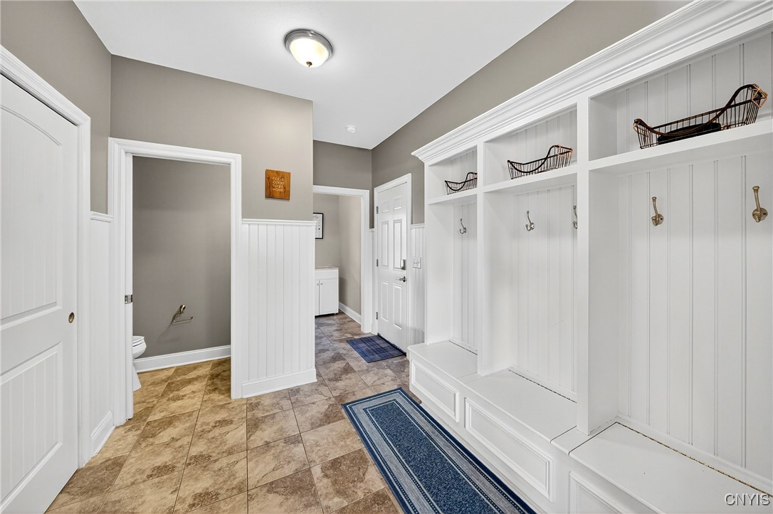 560 Shackelton Point Road Sullivan, NY 13030 - Photo 20 of 50 Built-in cubbies with storage benches to hide all