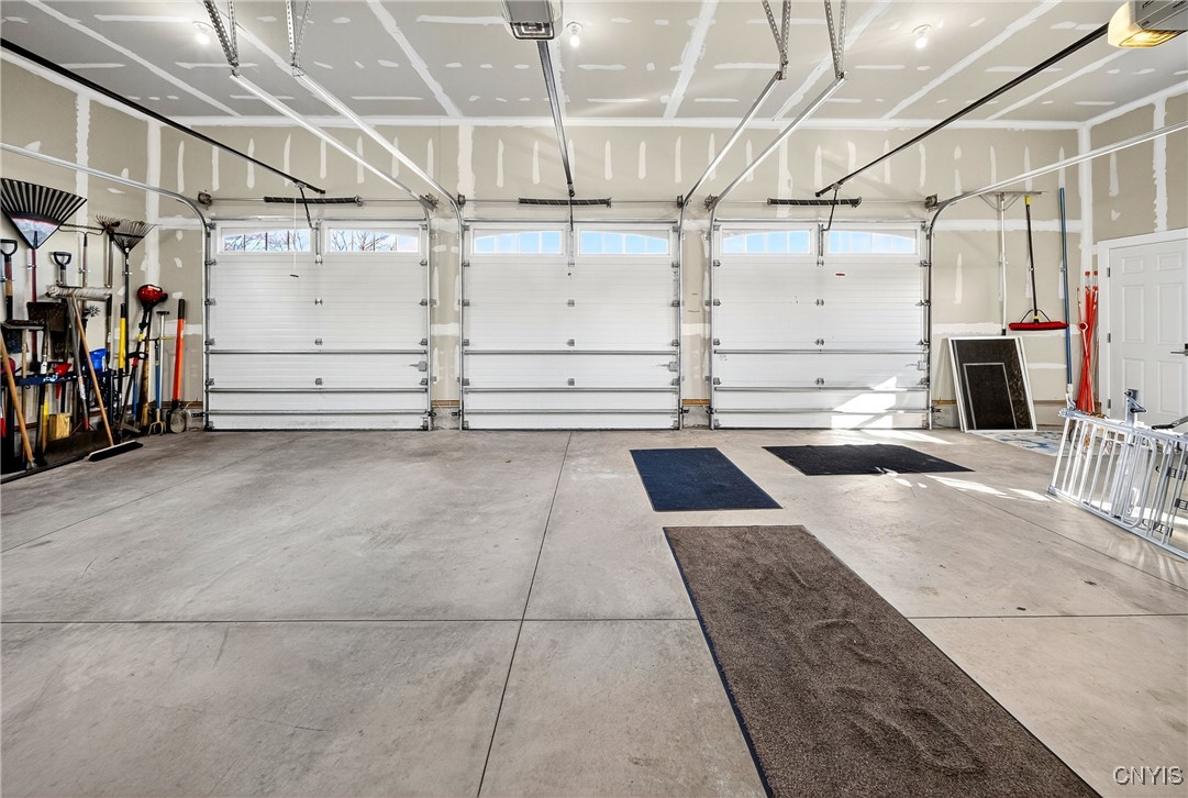 560 Shackelton Point Road Sullivan, NY 13030 - Photo 46 of 50 Spacious 3.5 car garage with 8' garage doors.