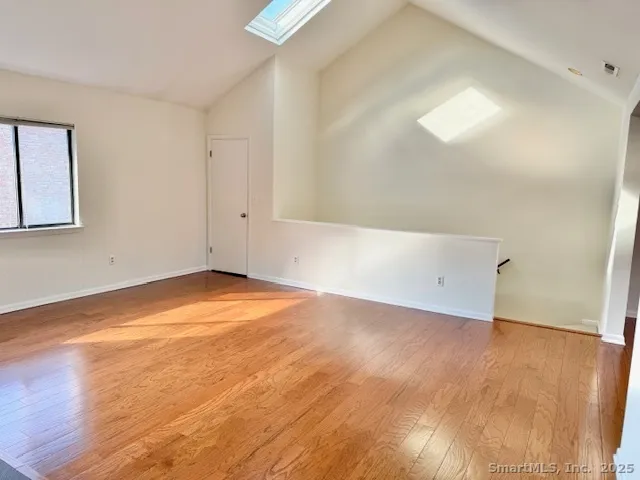 wooden floor in an empty room