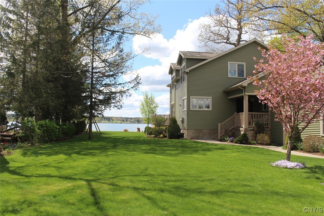 139 Burtis Point Road Owasco, NY 13021 - Photo 4 of 50 See the lake and the cheery blossom