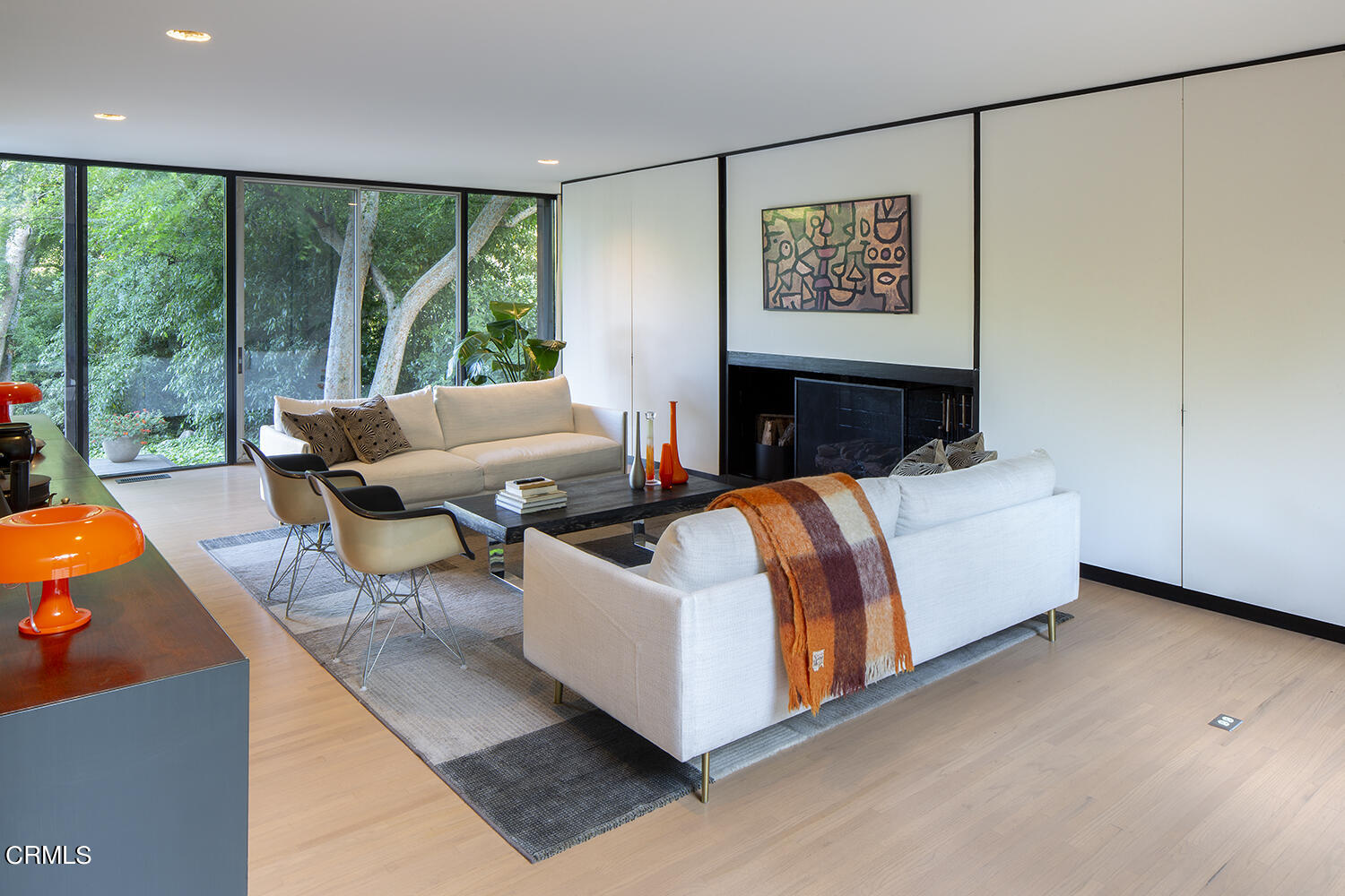 215 La Vereda Road Pasadena, CA 91105 - Photo 7 of 21 a living room with furniture and a large window