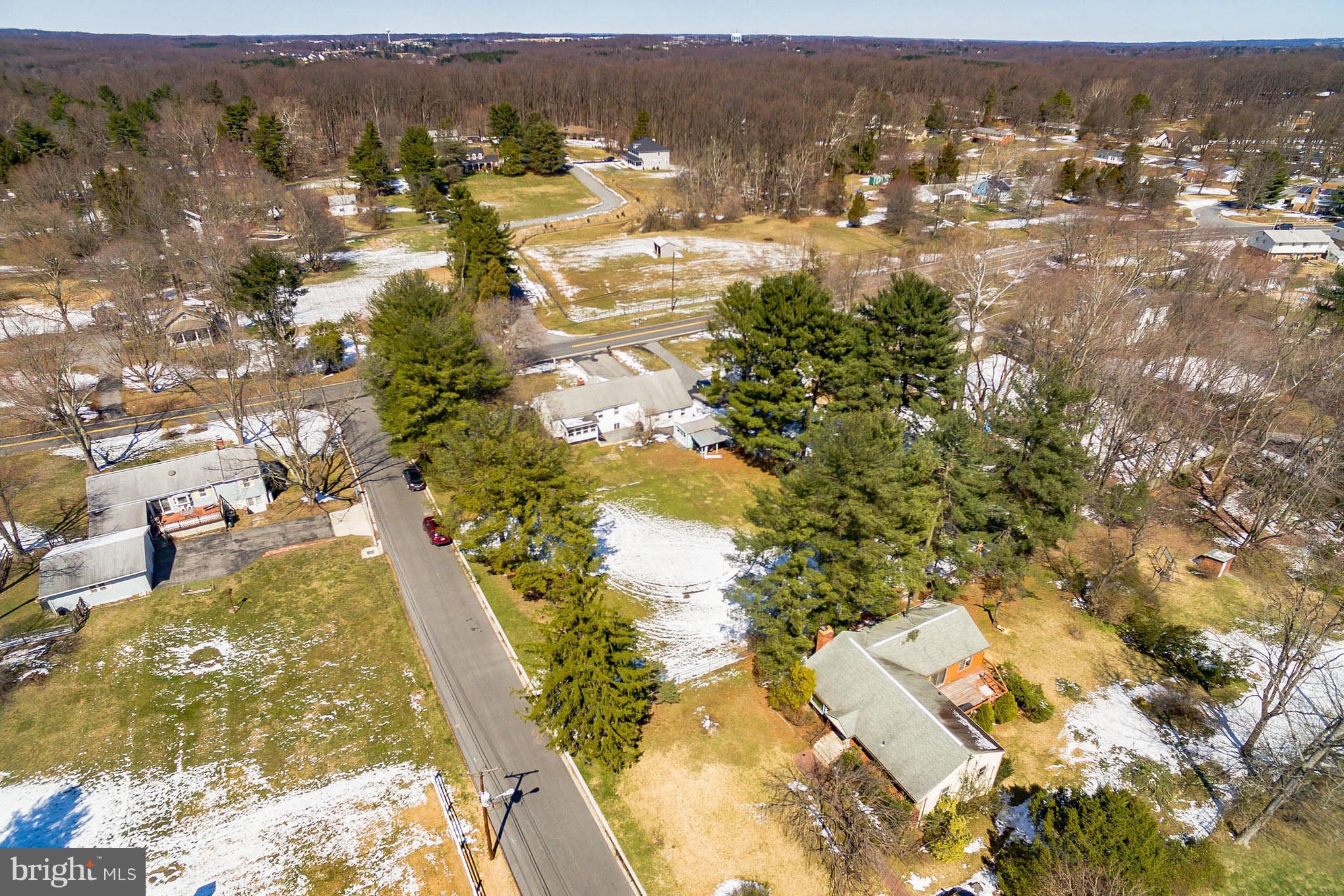 6201 Brooklyn Bridge Road Laurel, MD 20707 - Photo 5 of 30 Drone view of home and neighborhood