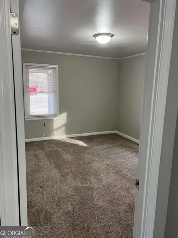 a view of empty room