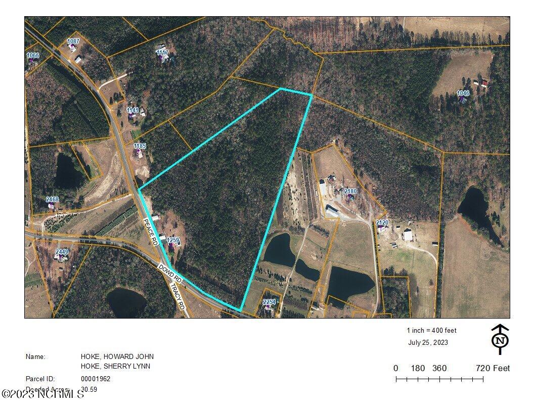 1259 Peace Road Carthage, NC 28327 - Photo 44 of 50 1259 Peace Road Aerial