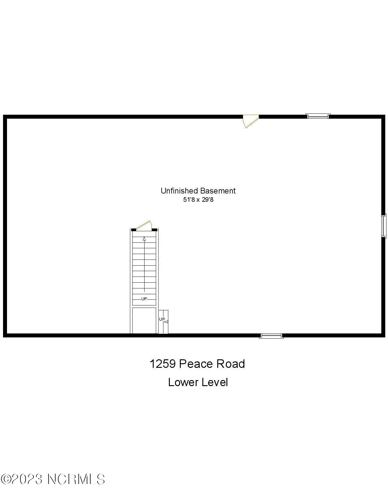 1259 Peace Road Carthage, NC 28327 - Photo 48 of 50 1259 Peace lower w out sq ft-page-001