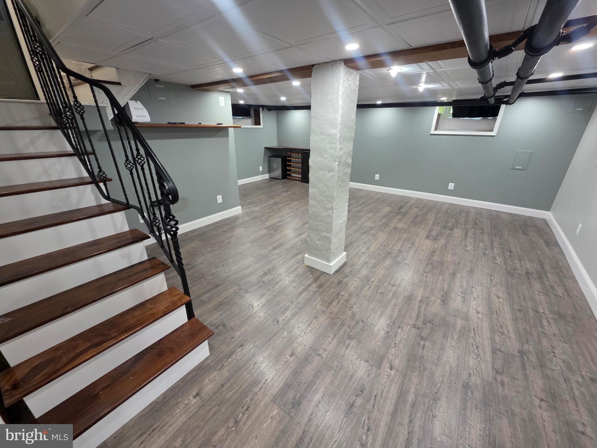 443 High Street Mount Holly, NJ 08060 - Photo 30 of 42 Spacious, modern basement retreat.