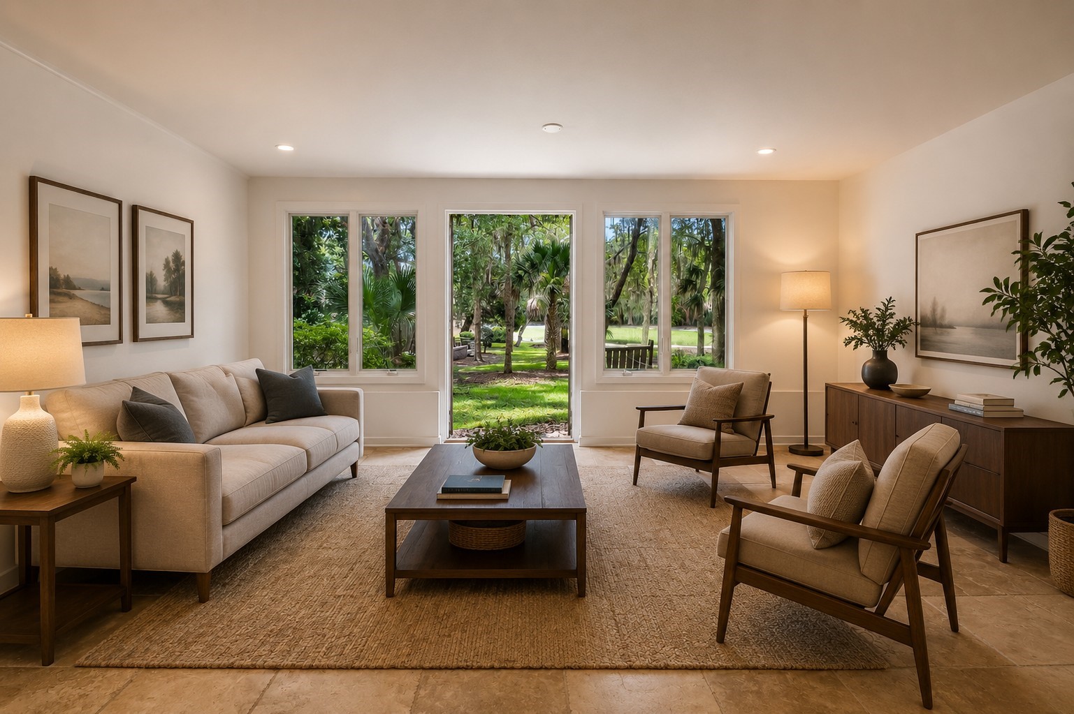 3316 Sea Marsh Road, Unit 3316 Fernandina Beach, FL 32034 - Photo 4 of 42 Virtually Staged. Living Area.