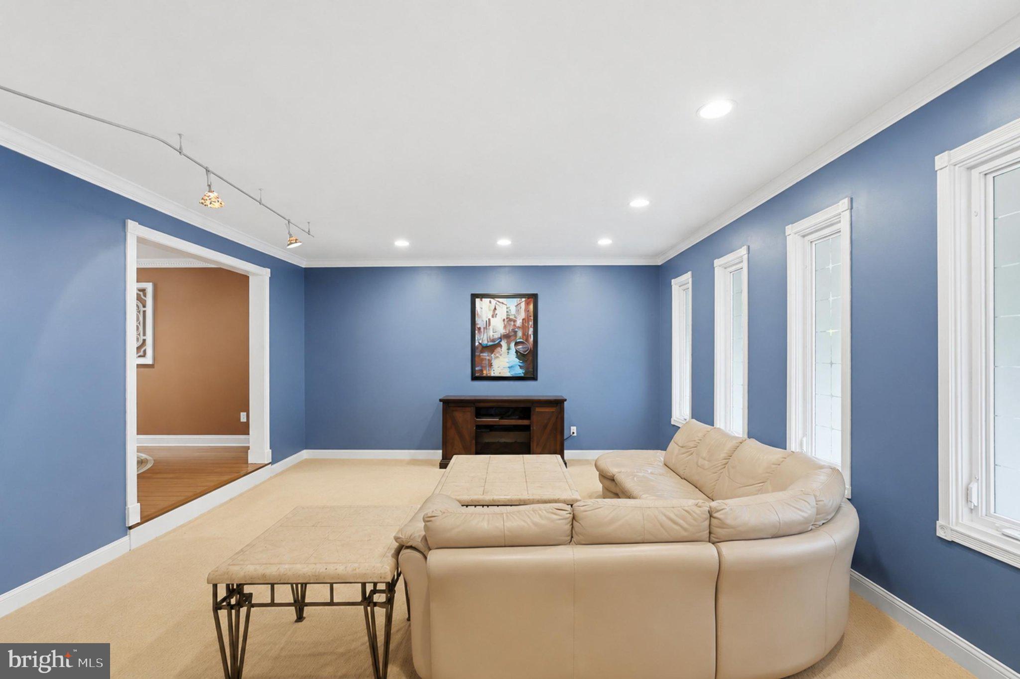 1002 Tannerie Run Road Ambler, PA 19002 - Photo 16 of 67 Spacious living area with blue accents.