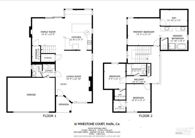 $915,000 | 16 Winestone Court, Napa, CA 94558