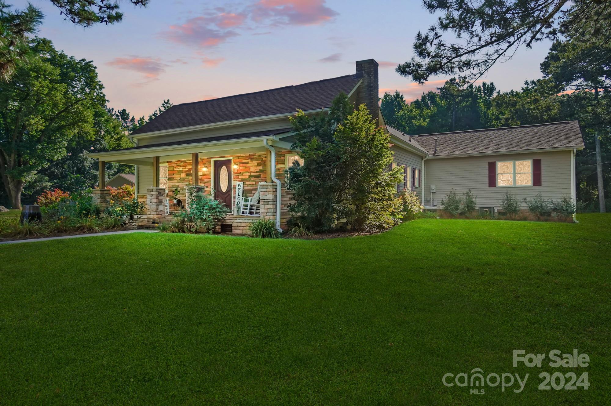 6338 Talley Road Stanfield, NC 28163 - Photo 1 of 48 a view of house with garden