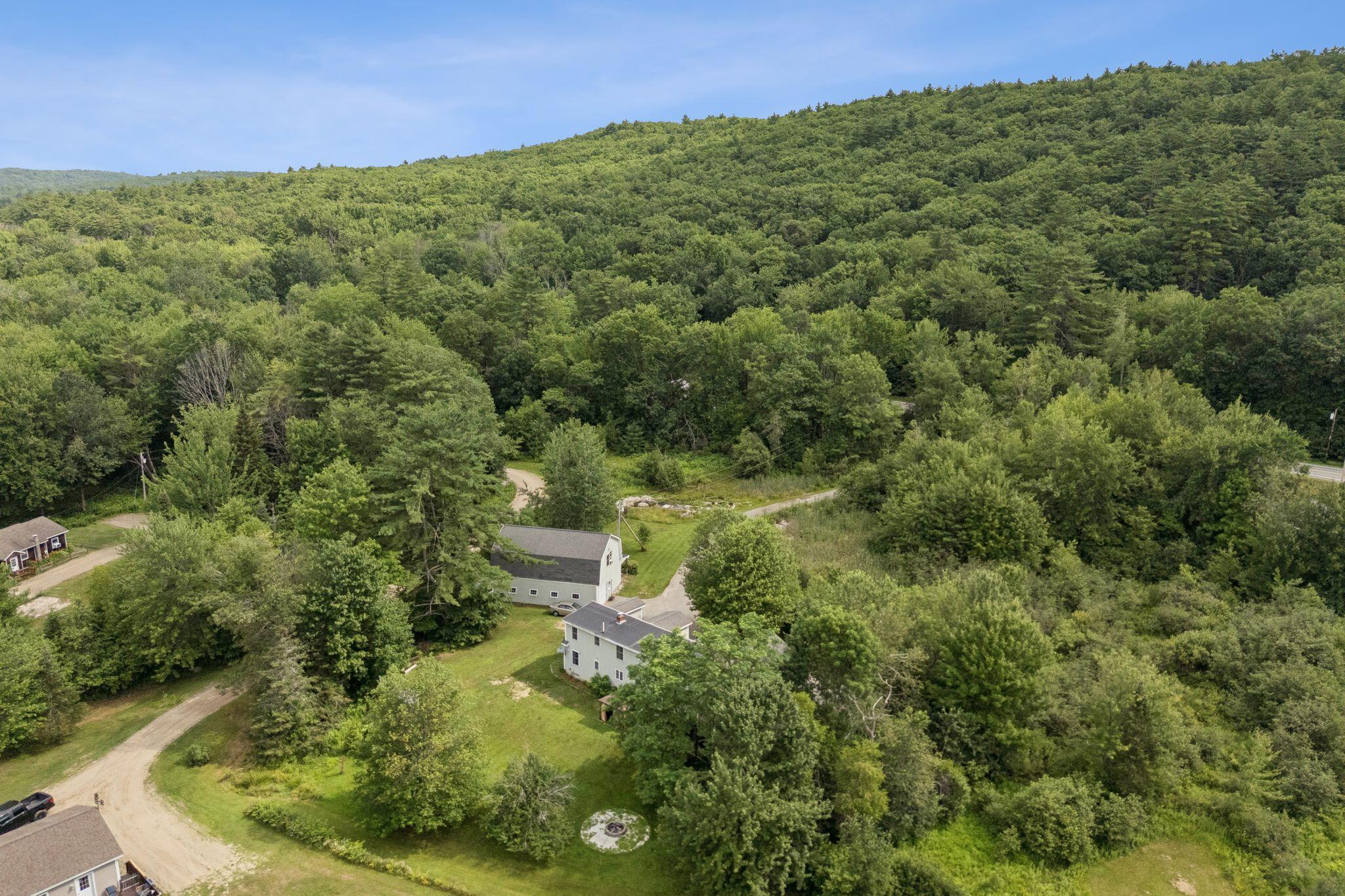 142 Falmouth Road Windham, ME 04062 - Photo 50 of 62 back yard aerial