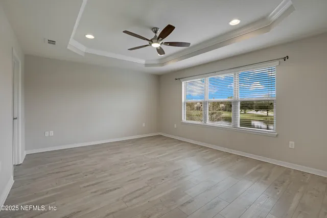 a view of balcony with furniture