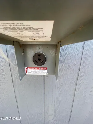 a backyard of a house