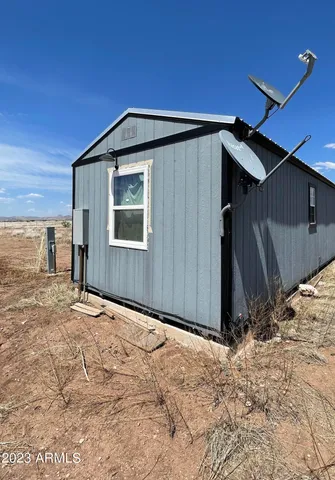 a backyard of a house