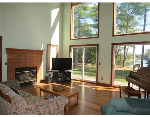 259 River Road Limington, ME 04049 - Photo 8 of 25 Living Room. Tongue & groove wood...