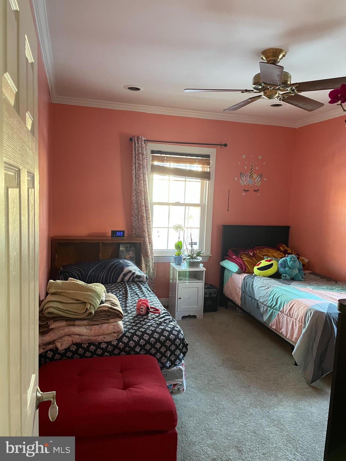 60 East Browning Road Bellmawr, NJ 08031 - Photo 4 of 13 a bedroom with a bed and a window