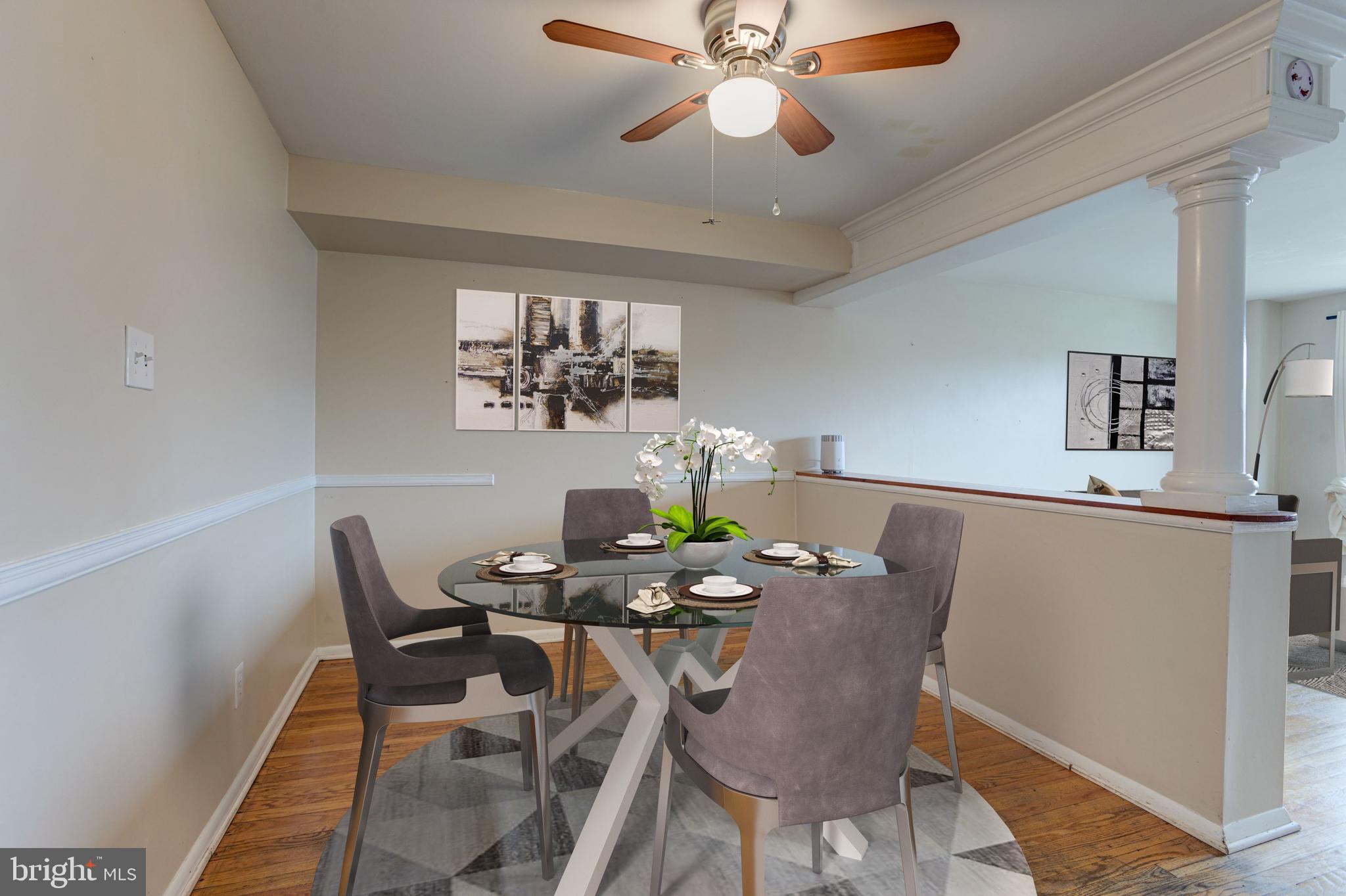 5639 Chelwynd Road Halethorpe, MD 21227 - Photo 7 of 35 Dining Room- Virtually Staged