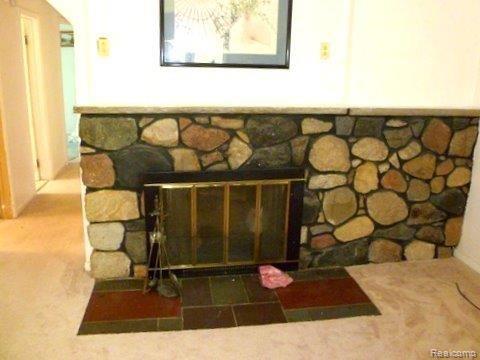 48733 9 9 Mile Road Northville, MI 48167 - Photo 10 of 17 Fireplace - 9 mile