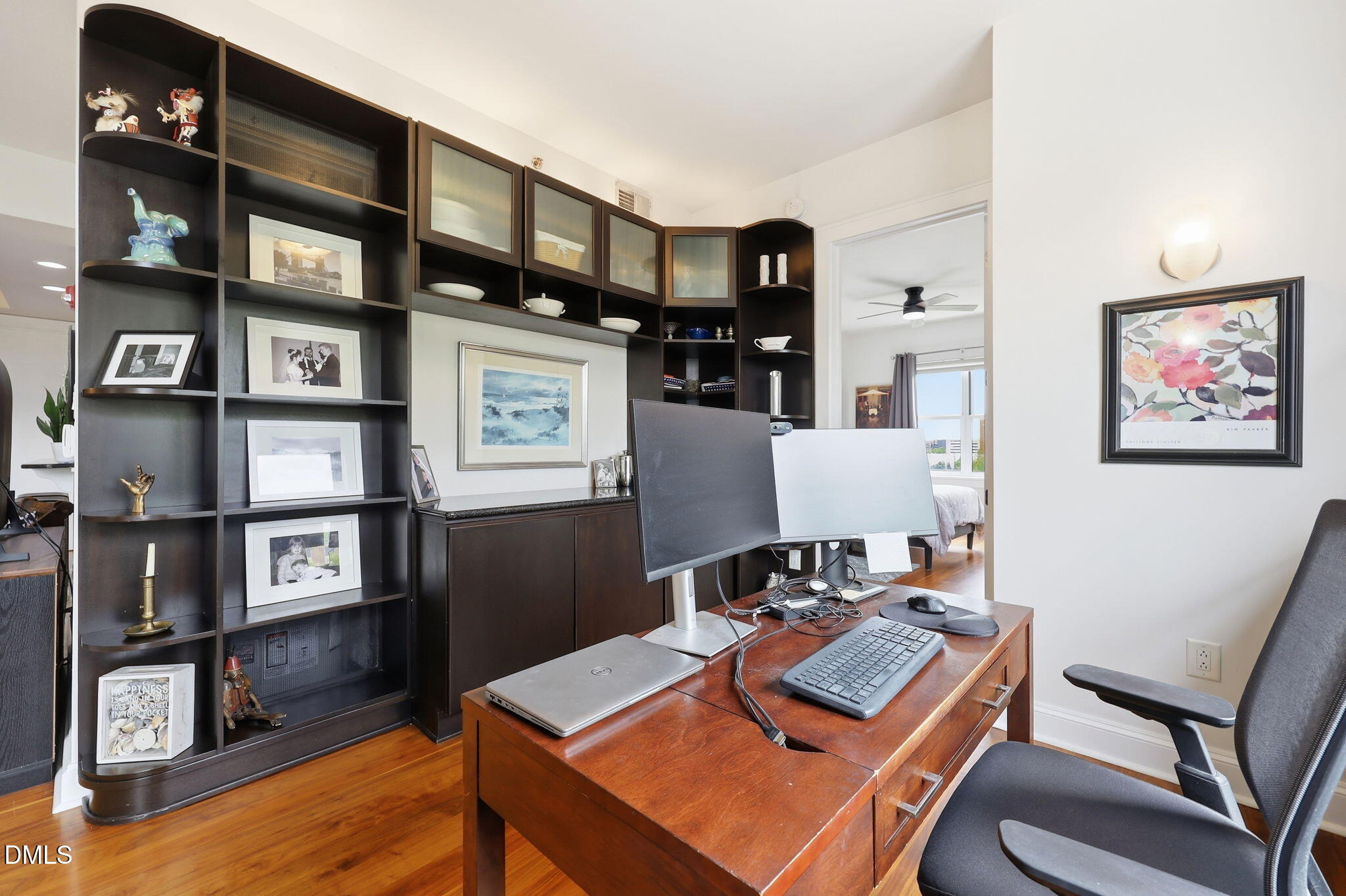 618 North Boylan Avenue, Unit 718 Raleigh, NC 27603 - Photo 10 of 38 a view of a workspace with furniture and cabinet