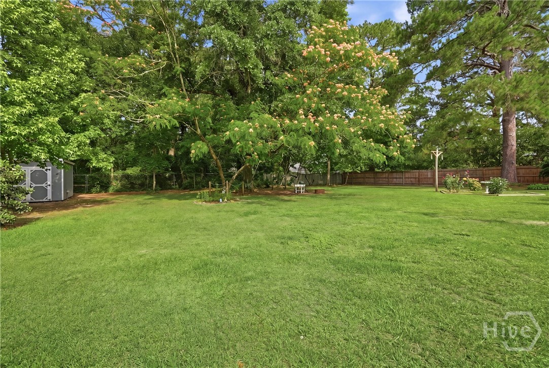3 Rice Mill Drive Savannah, GA 31419 - Photo 30 of 37 The yard is stunning with its mature trees that provide lovely shade. *grass has been digitally enhanced.