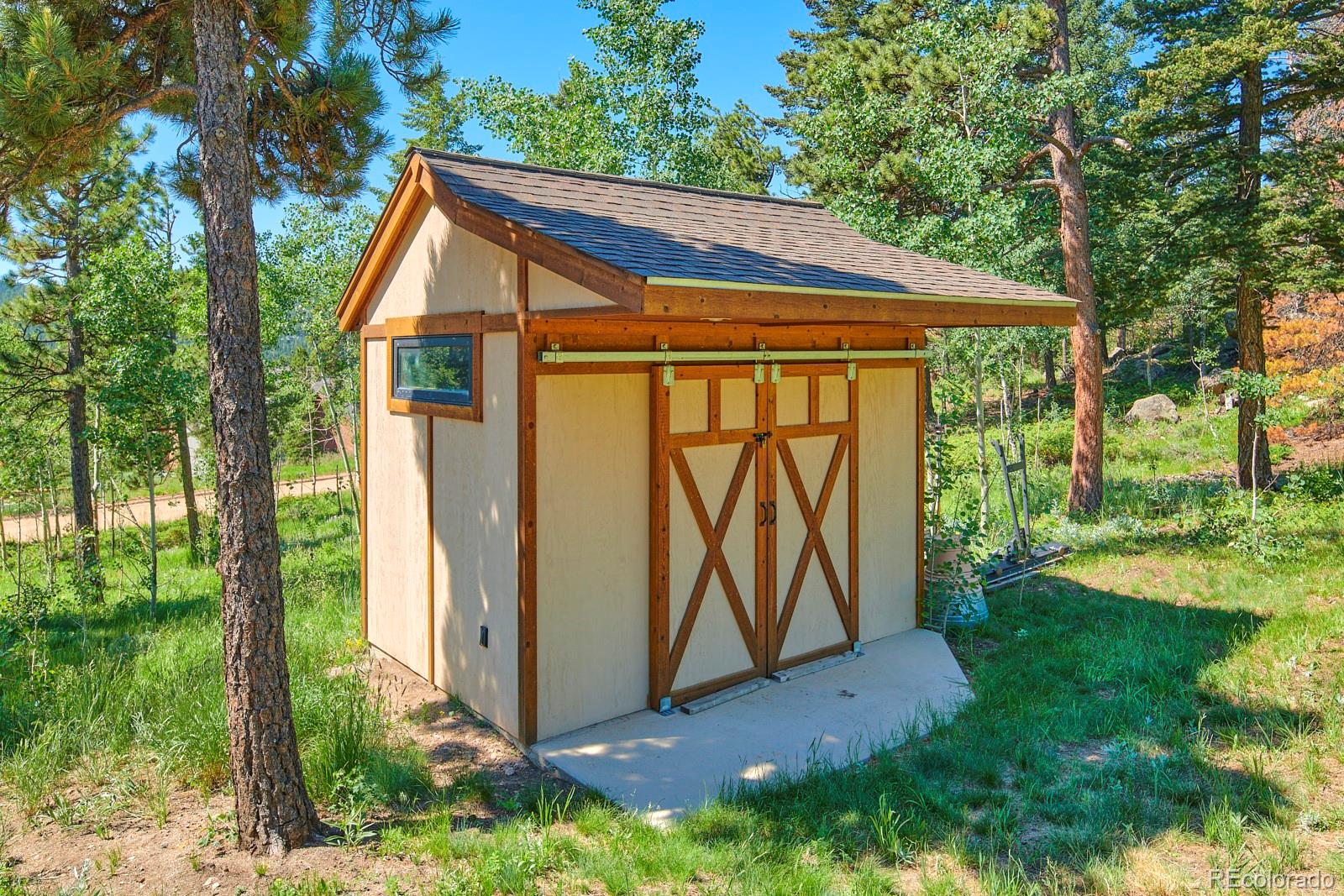 3589 Ridge Road Nederland, CO 80466 - Photo 33 of 40 a view of outdoor space and yard