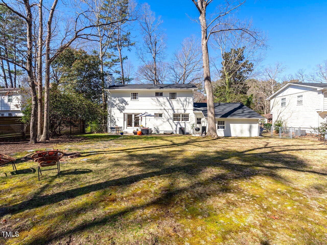 7416 Fiesta Way Raleigh, NC 27615 - Photo 22 of 27 a swimming pool with outdoor seating and yard
