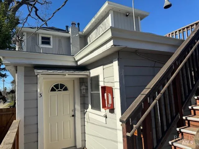 a view of an entryway