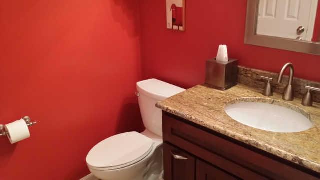 1034 General George Patton Road, Unit 1034 Nashville, TN 37221 - Photo 6 of 20 A shower downstairs in this full bath can make it easy to accommodate guests.