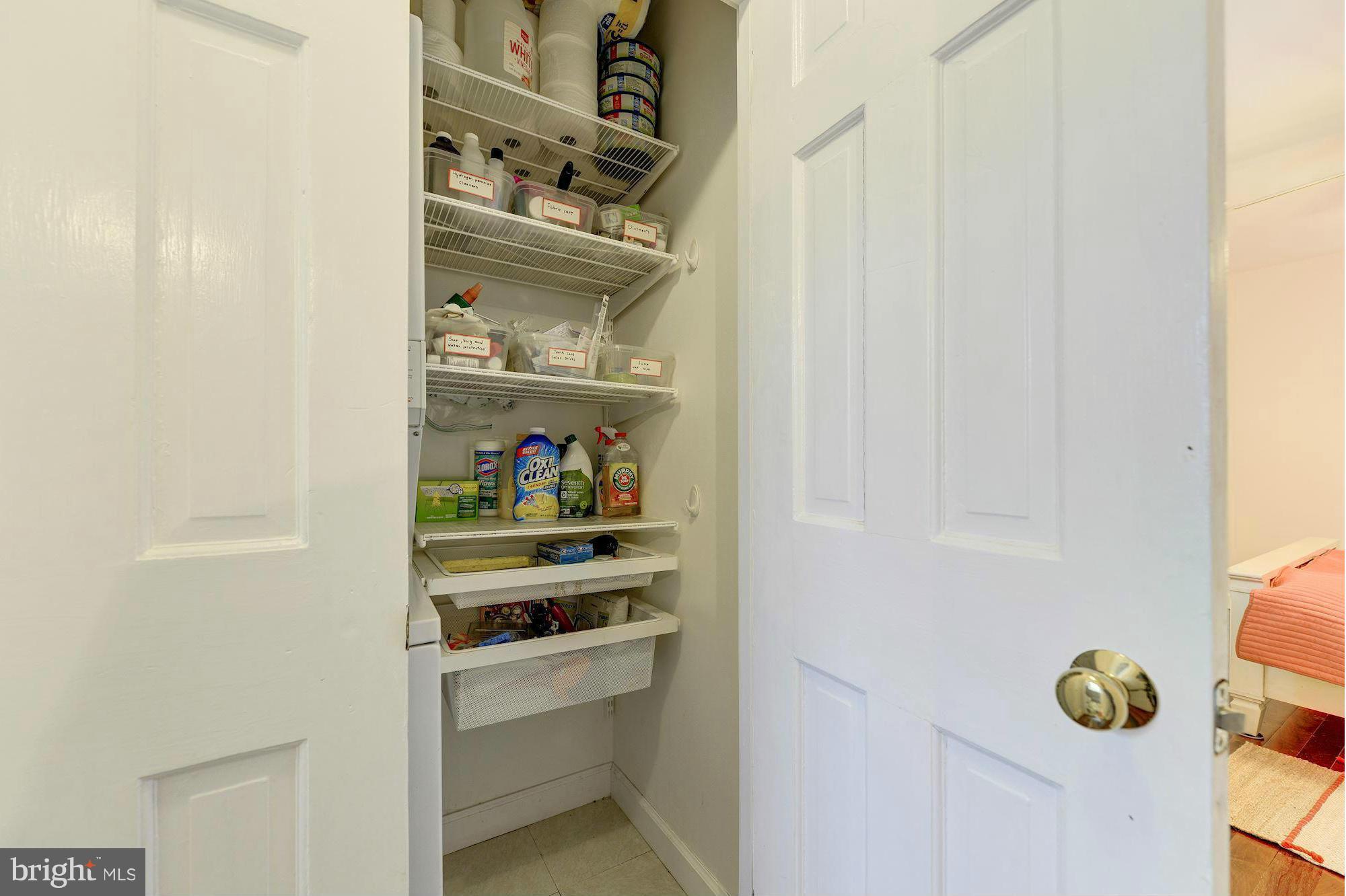 4904 29th Road South, Unit C2 Arlington, VA 22206 - Photo 13 of 24 Hall closet is great for storing and organization