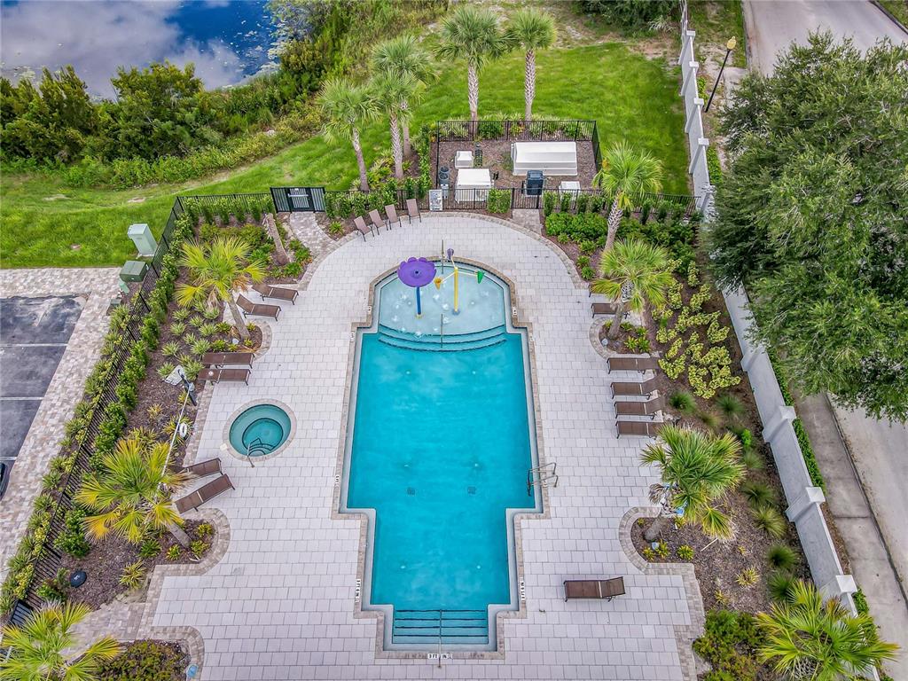 208 Villa Domani Circle Davenport, FL 33896 - Photo 26 of 26 an aerial view of a house with a yard