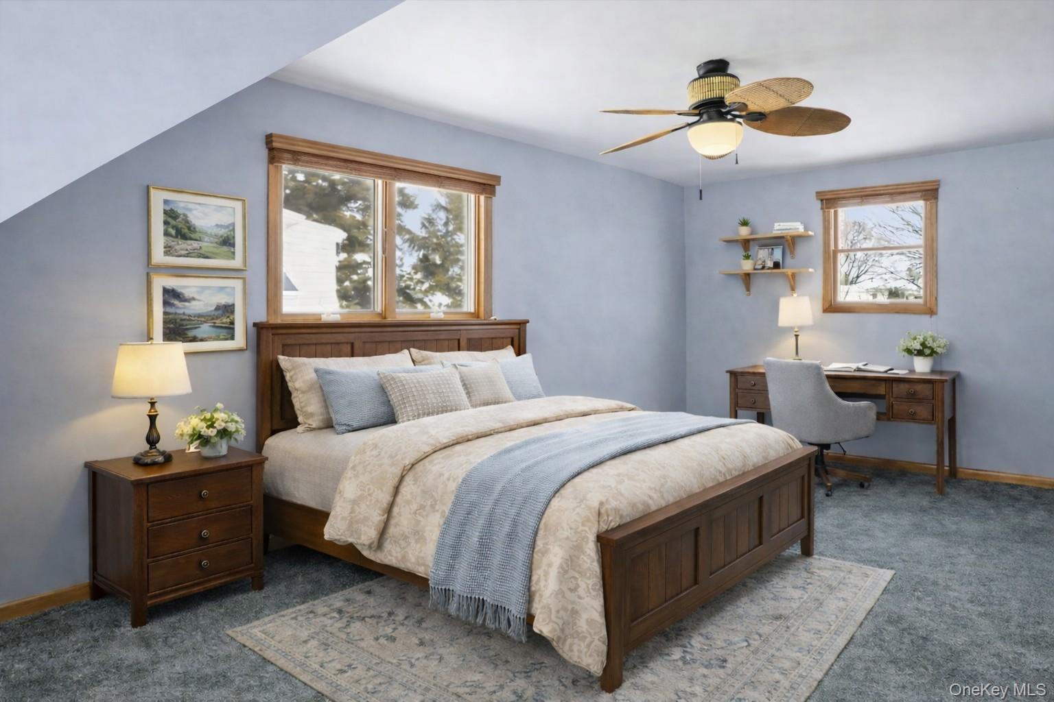 47 Vincent Road Hicksville, NY 11801 - Photo 16 of 21 a bedroom with bed and window