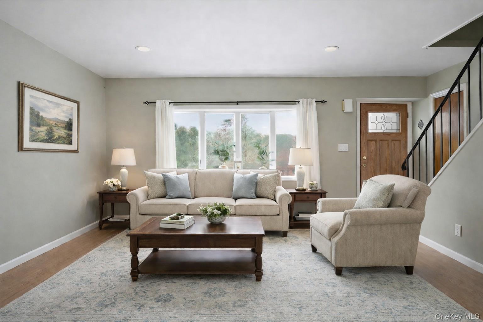 47 Vincent Road Hicksville, NY 11801 - Photo 4 of 21 a living room with furniture and a large window