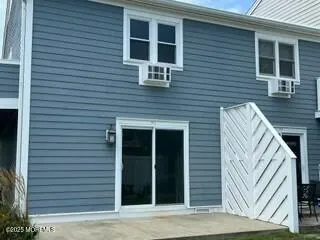 a view of front door and windows
