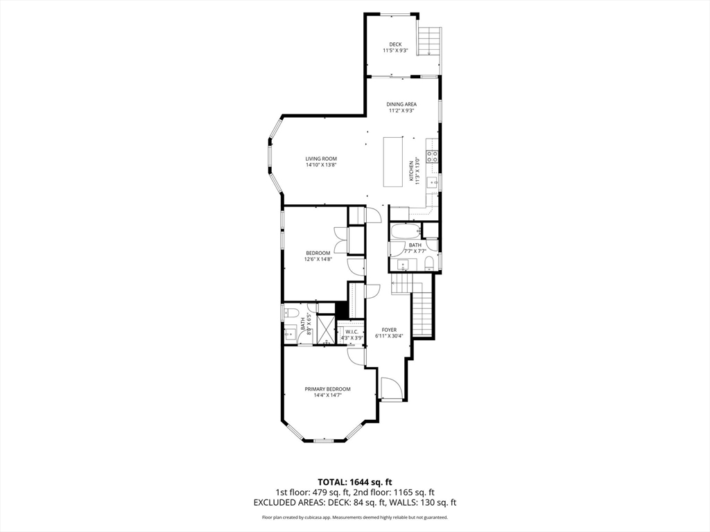 14 Hardwick Street, Unit 1 Cambridge, MA 02141 - Photo 30 of 31 a picture of a floor plan