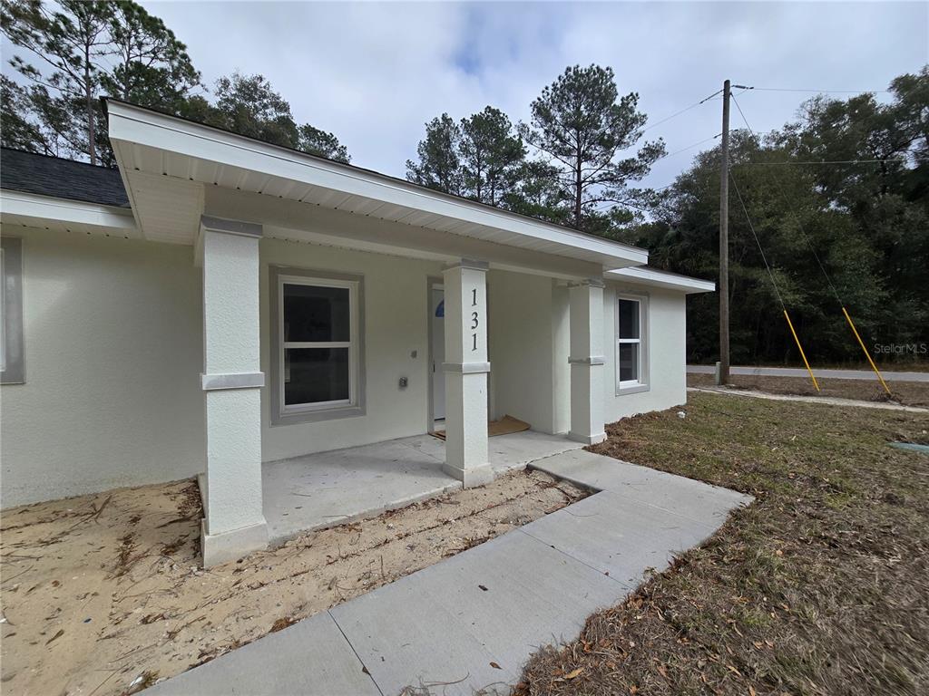 131 Fisher Road Ocklawaha, FL 32179 - Photo 11 of 41 a front view of a house with trees