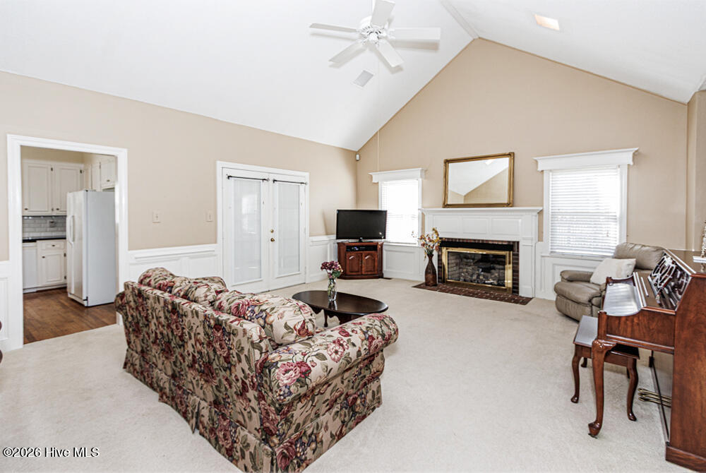 4016 Carybrook Road Rocky Mount, NC 27803 - Photo 2 of 15 SPACIOUS, vaulted ceilings, custom built-ins, and cozy fireplace!
