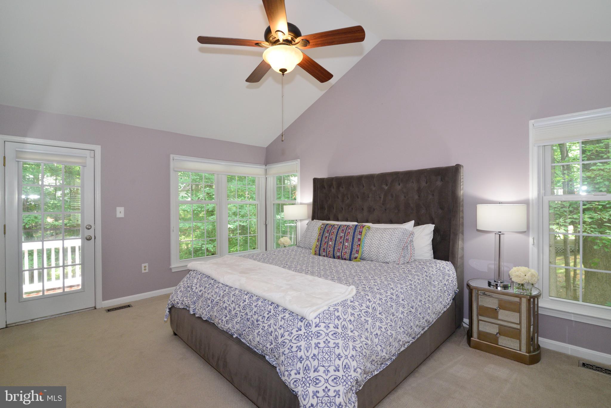 11633 Springhouse Place Reston, VA 20194 - Photo 13 of 42 Main Level Master Suite with Door to Deck.