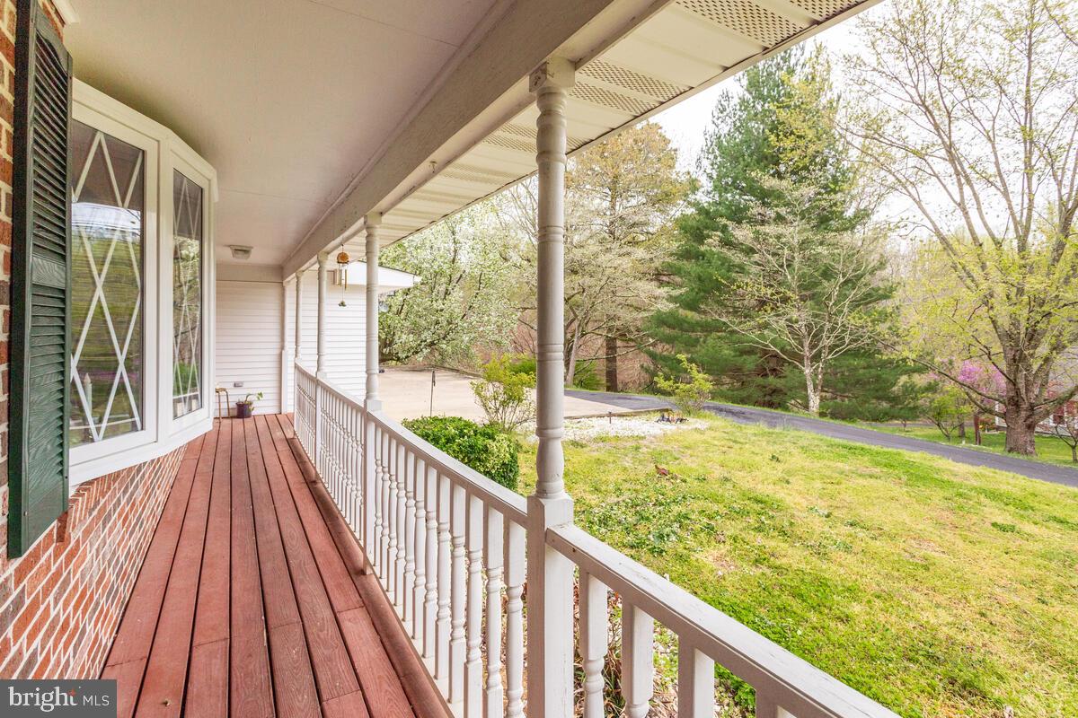 4320 Camp Kaufmann Road Huntingtown, MD 20639 - Photo 4 of 68 Front porch overlooking big front yard