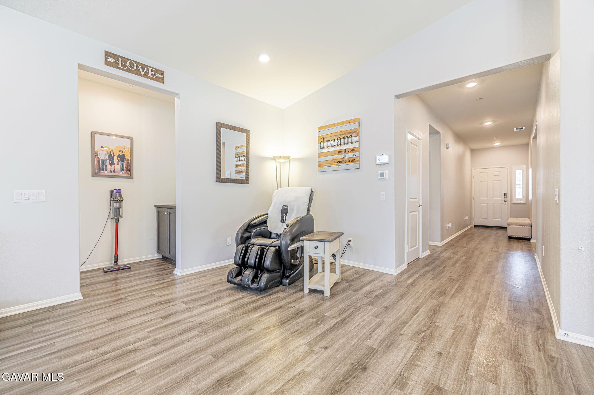 44302 Marbella Street Lancaster, CA 93536 - Photo 29 of 38 a view of a livingroom with wooden floor