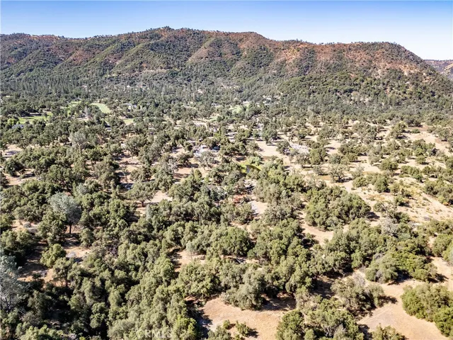 a view of a mountain range with lush green forest