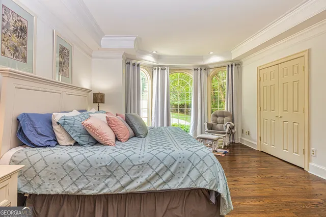 a dining room with furniture window wooden floor