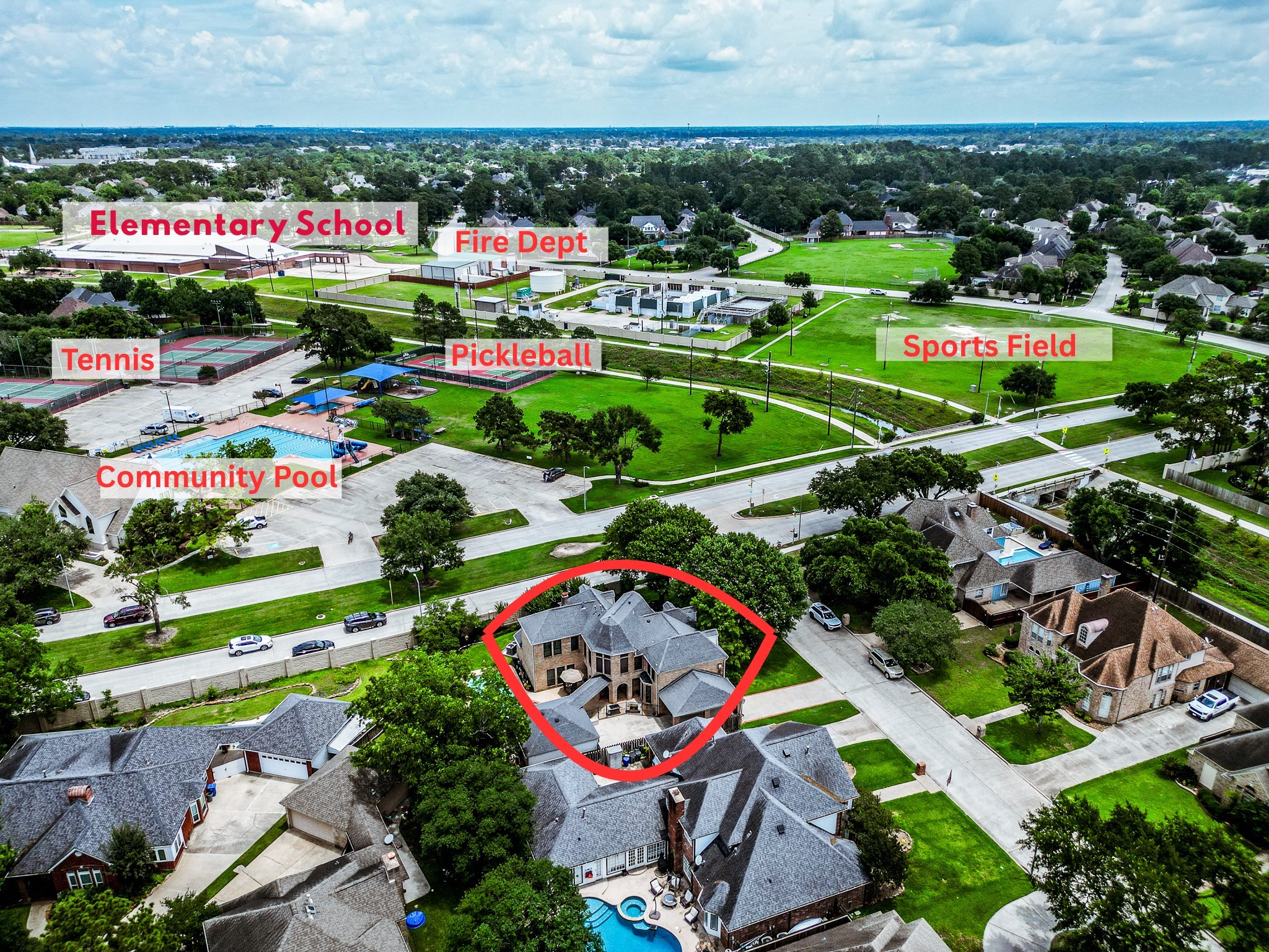 6047 Spring Creek Lane Spring, TX 77379 - Photo 48 of 50 Location, location, location!
