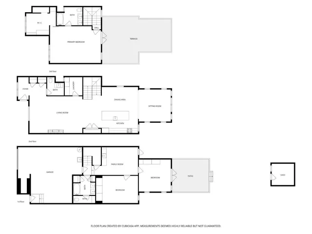 a picture of a person on a wall