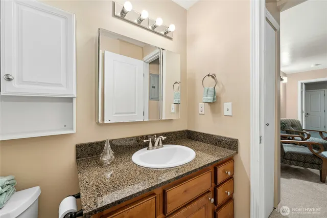 a view of a car garage