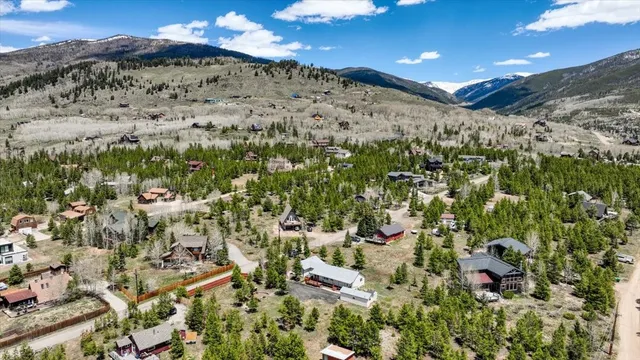 a view of a lake with a mountain