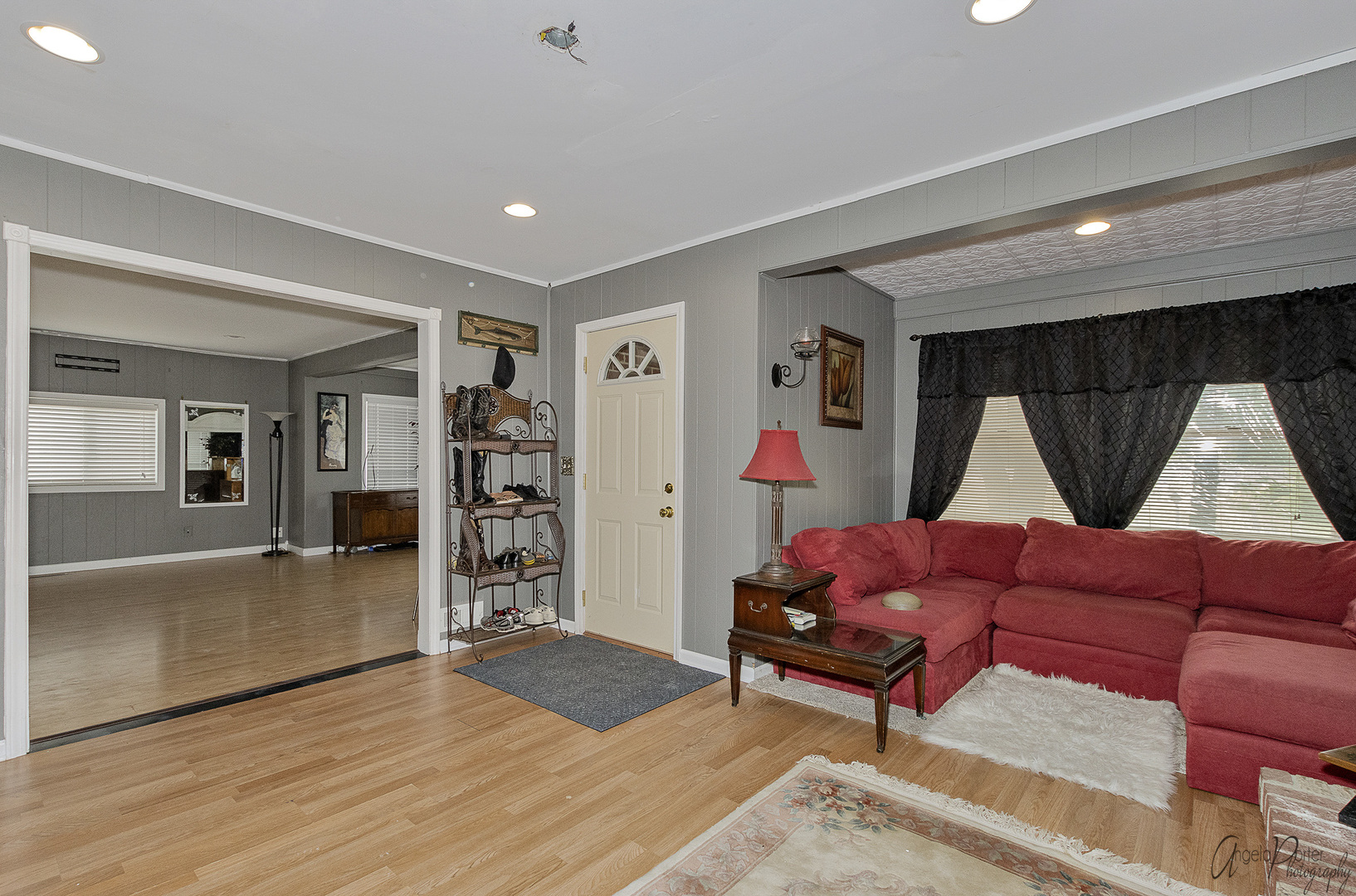 26316 West Rollins Road Ingleside, IL 60041 - Photo 11 of 45 a living room with furniture and a flat screen tv