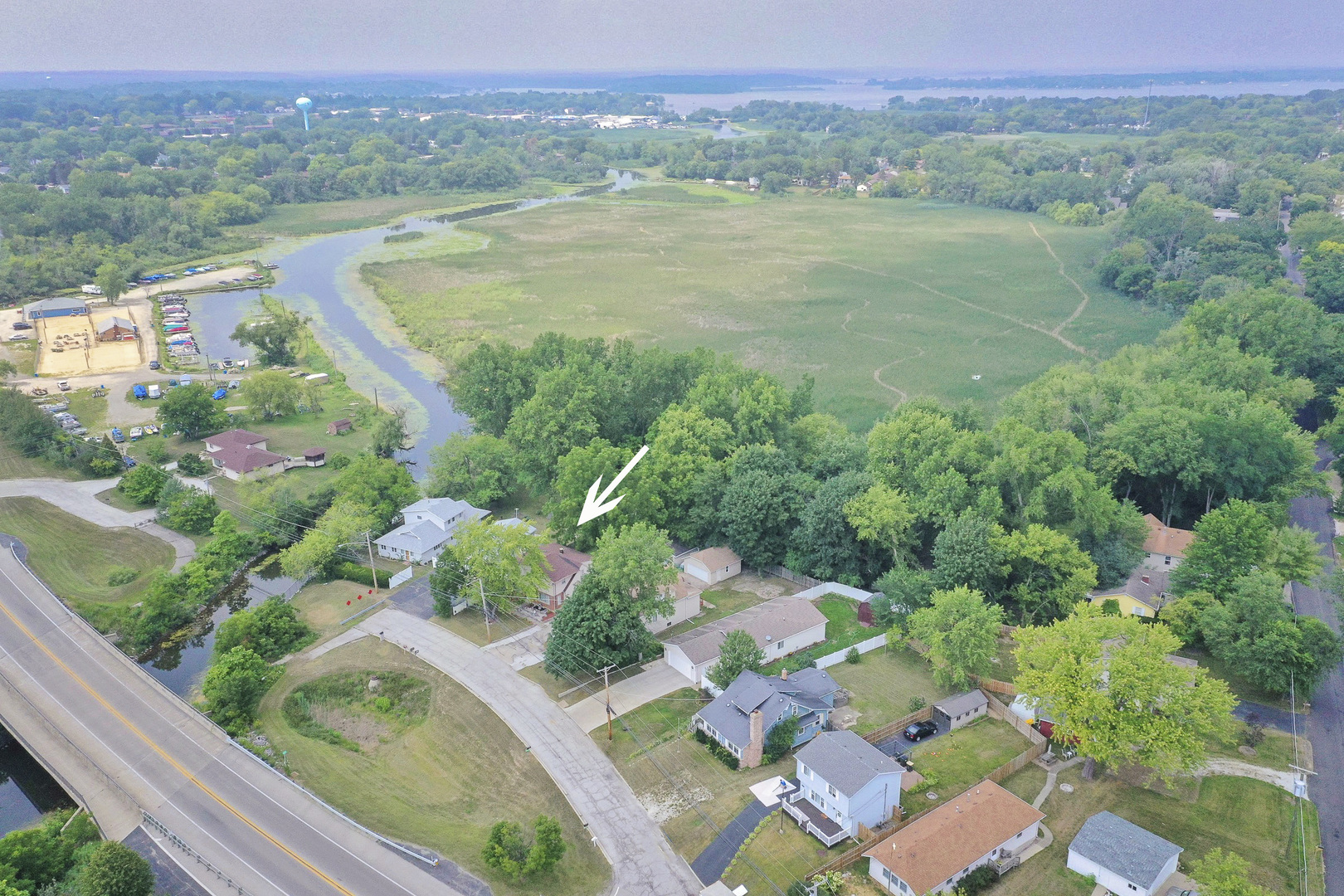 26316 West Rollins Road Ingleside, IL 60041 - Photo 41 of 45 a view of a city from a balcony