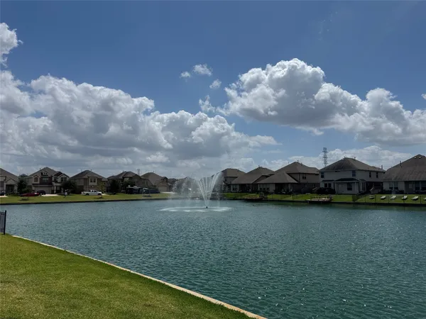 a view of swimming pool and lake view